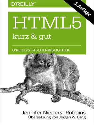 cover image of HTML5 kurz & gut